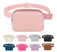 Invool Bum Bag for Women Men, Fanny Pack with Adjustable Straps Crossbody Fashion Waist Pack, Running Belt Bag for Travel Workout Cycling Hiking