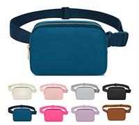 Invool Bum Bag for Women Men, Fanny Pack with Adjustable Straps Crossbody Fashion Waist Pack, Running Belt Bag for Travel Workout Cycling Hiking