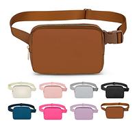 Invool Bum Bag for Women Men, Fanny Pack with Adjustable Straps Crossbody Fashion Waist Pack, Running Belt Bag for Travel Workout Cycling Hiking