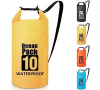 Invool Dry Bag, 5L/10L/20L/30L Waterproof Dry Bag, Dry Sack with Adjustable Shoulder Strap for Hiking, Swimming, Rafting, Surfing, Cycling, Camping, Fishing