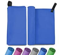 Invool Microfiber Towel, Quick Dry Lightweight Towel in 6 Colours, Super Absorbent and Fast Drying Camping Towel for Travel, Sports, Camping, Gym, Beach, Vacation