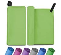 Invool Microfiber Towel, Quick Dry Lightweight Towel in 6 Colours, Super Absorbent and Fast Drying Camping Towel for Travel, Sports, Camping, Gym, Beach, Vacation