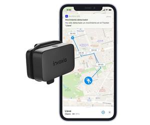 invoxia Mini GPS Tracker - Waterproof GPS Tracker with Real-time Anti-Theft Alarm - Up to 3 Months Battery Life - Includes 3 Year Subscription - Small and Lightweight - Anti-Theft for Keys, Boat