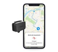 Invoxia Mini GPS Tracker - Waterproof GPS Tracker with Real Time Anti-Theft Alerts - Up to 3 Months Battery Life - 1 Year Subscription Included - Small and Light - Anti-Theft Boat Key Photo Hardware