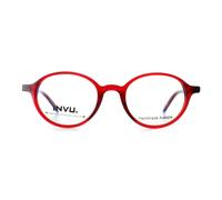 INVU B4907 Womens Transparent Burgundy Glasses