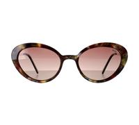 Oval Cloud Brown Sage Tortoise Brown Polarized B2108 INVU Brown One Size