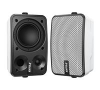 Inwa Outdoor Bluetooth Speaker, IPX5 Waterproof Wall Speakers, Max Power of 400W, Powerful Sound System with Bass, Wireless Sync up to 100 Speakers (2 PCS, MZ621)