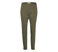 InWear Women's VanessaIW Pant Slim fit Regular Waist Ankle Length Trousers, Beetle Green,