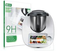 Inwee Screen Protector Compatible with Vorwerk Thermomix TM6, [2 Pack] Tempered Glass 9H Protective Film, Durable Scratch-Resistant Thermomix Accessories