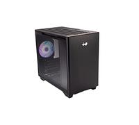 InWin A3 MicroATX IW-CS-A3BLK-1AM120S Gaming Chassis, Build-in ARGB Fan, Black