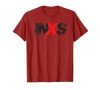 INXS - Distressed Logo On Colors T-Shirt