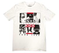 INXS Men's Kick Tour T-Shirt in White | Size: Small INXS White S