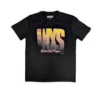 INXS Men's Listen Like Thieves Tour T-Shirt in Black | Size: 2XL INXS Black 2XL