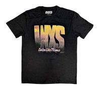 Rock Off officially licensed products INXS T Shirt Listen Like Thieves Tour Official Unisex Black XXL
