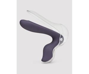 Inya Vibrating Silicone Spreading Vaginal Dilator - Purple Purple