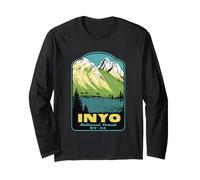 Inyo National Forest California Retro Long Sleeve T-Shirt