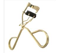 INYOEN Stainless Steel Professional Eyelash Curler | Precision Alignment Eyelash Curler for Flawless Lashes | Eyelash Curler with Brush for Enhanced Eye Beauty [Gold]