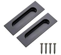 InYoHui 2Pcs 120mm Recessed Flush Sliding Door Handles