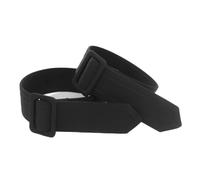 Inzegao 1 Pair Trench Coat Sleeve Band Wind Coat Sleeve Tab Wrist Strap Cuff Belt Accessories for Jacket Windbreaker, Black, Large