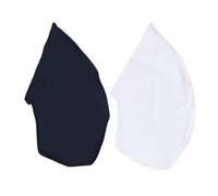 Inzegao 2pcs Sew in Pocket Insert Hand-Stitch Phone Holder DIY Clothing Inner Pockets for Dress Trench Coats Down Coat Jacket, Black and White, One size