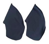 Inzegao 2pcs Sew in Pocket Insert Hand-Stitch Phone Holder DIY Clothing Inner Pockets for Dress Trench Coats Down Coat Jacket, Black, One size