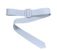 Inzegao 63" x 1.97" Trench Coat Belt Replacement No Hole Waist Band Fixed Buckle Tie Belt for Overcoat, Light Blue, One Size