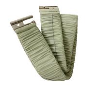 Inzegao Down Coat Elastic Waist Belt Puffer Jacket Winter Trench Coat Overcoat Parka Stretchy Belt Replacement, Green, length: 28 in