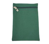 Inzegao Sew-In Inside Zipped Pockets for Jacket Coat Self-Stitched Hidden Inner Pocket for Phone Wallet Clothes Accessories, Dark Green, 12 cm x 18.5 cm