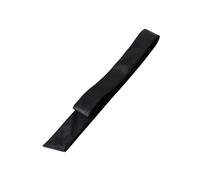 Inzegao Soft Leather Tie Sash for Women Jacket Waist Band Belt Leather Trench Coat Belt Replacement, Black, Wide 1.18"