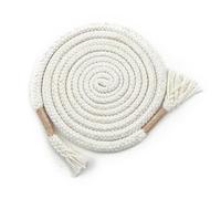 Inzegao Tassel Sweatshirt Casual Pants Drawstring Cord Replacement, Sweatpants Waist String Belt, Hoodie Tie Rope, Apricot, One Size