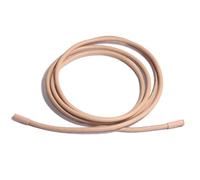 Inzegao Women Leather Cord String Rope Waist Belt for Dress Knot Belt for Sweater Cardigan Down Coat, Khaki, XXL