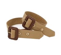 Inzegao Women's 1 Pair Trench Coat Sleeves, Adjustable Wrist Strap, Thorn Clasp, Cuff Strap, Wind Coat, Accessories, camel, One Size