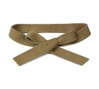 Inzegao Wool Coat Belt Replacement Soft Handmade Woolen Waist Tie Sash for Woolen Trench Tweed Coat Pea Coat Overcoat, Camel, Medium