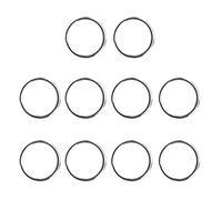 Inzopo 10 Pieces 30mm/22mm Stainless Steel Universal Scuba Diving Surfing Split Ring Attachment Equipment Accessories 30mm