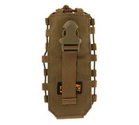 Inzopo 1050D Nylon Tactical Molle Water Bottle Pouch Bag Canteen Cover 0.5L-2L Camping Hunting Kiking Khaki