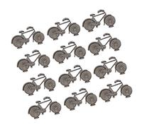 Inzopo 12pcs Metal Bicycle Bike Shape Name Number Memo Place Card Holders Wedding Birthday Party Banquet Table Decorations