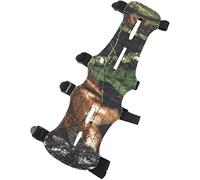Inzopo 1pc Archery Arm Guard Protection 4 Straps Camouflage
