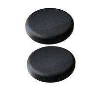 Inzopo 2Pack Black_35x10cm Non-slip Bar Stool Cover Round Lift Chair Seat Sleeve Band Height 10cm Home Fashions - -