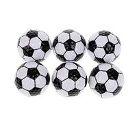 Inzopo 6 Pieces Sport Balls Pattern Novelty Golf Balls Golf Accessory - Football