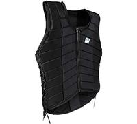 Inzopo Professional Safety EVA Padded Zipper Equestrian Horse Riding Vest Protective Body Back Guard Protector Gear Waistcoat Adjustable for Ladies Men Children Kids Women M