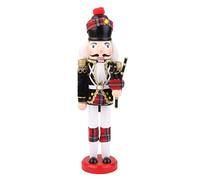 Inzopo Scottish Wooden Nutcracker Soldier Figurine Collection Adult Child # 1