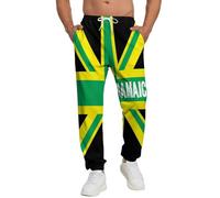 INZVKJLU Sweatpants for Men 3D Printed Pants Joggers Pant Drawstring Sports Pants with 2 Side Pockets, White, 3X-Large