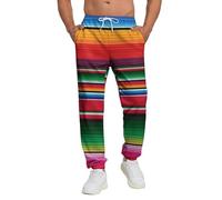 INZVKJLU Sweatpants for Men Joggers Pant 3D Printed Sports Pants Workout Pants with 2 Side Pockets, Style-133, 3X-Large