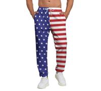 INZVKJLU Sweatpants for Men Joggers Pant 3D Printed Sports Pants Workout Pants with 2 Side Pockets, Style-19, Large