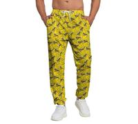 INZVKJLU Sweatpants for Men Joggers Pant 3D Printed Sports Pants Workout Pants with 2 Side Pockets, Style-135, X-Large