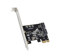 IO Crest 2 Port SATA III PCI-E 3.0 x1 Controller Card (Jmicro Chipset), add Two SATA 3.0 devices to any PCIe slot