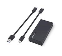 IO Crest USB-C 3.1 M.2 M-key PCI-E NVMe-based SSD External Enclosure Supports Double Side 2230/2242 / 2260/2280