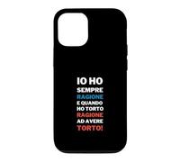 Io Ho Sempre Ragione Frase Divertente Testardi Ironia Case for iPhone 12/12 Pro