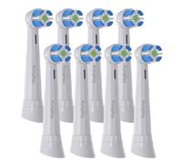 iO Replacement Toothbrush Heads for Oralb iO 2 3 4 5 6 7 8 9 10 Series, Soft Micro-Vibration Compatible Brush Heads for Gentle Gum Care, 8 Pack, White