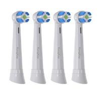 iO Replacement Toothbrush Heads for Oralb iO 2 3 4 5 6 7 8 9 10 Series, Soft Micro-Vibration Compatible Brush Heads for Gentle Gum Care, 4 Pack, White